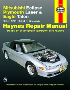 2001 mitsubishi eclipse repair manual