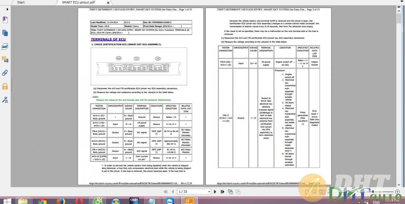 2015 toyota camry repair manual