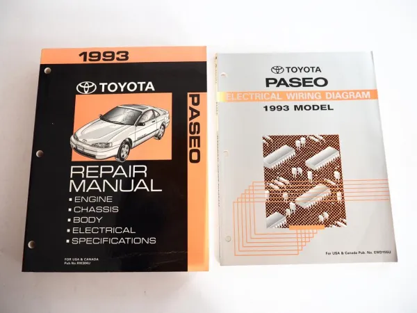 92 toyota paseo repair manual