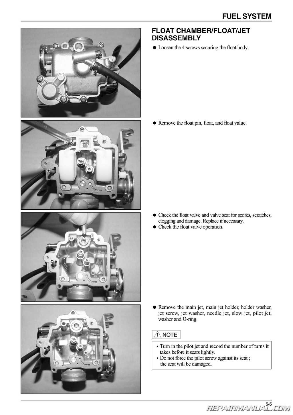 force 125 repair manual