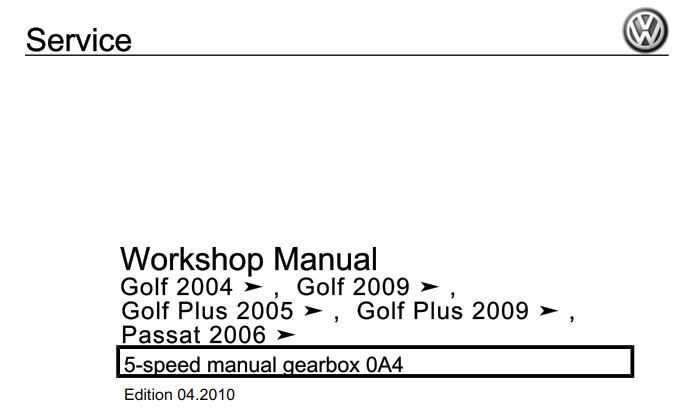 2009 vw passat repair manual