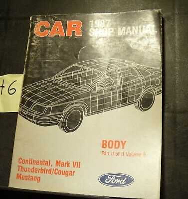 body shop repair manuals