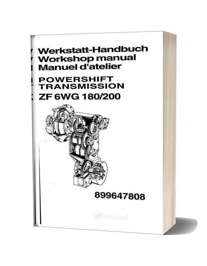 zf gearbox repair manual