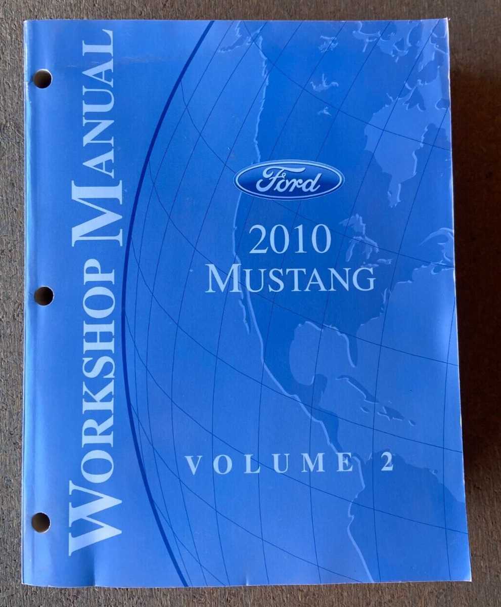 2010 mustang repair manual