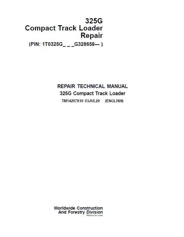 john deere repair service manual