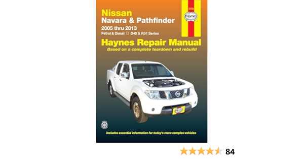 nissan navara repair manual