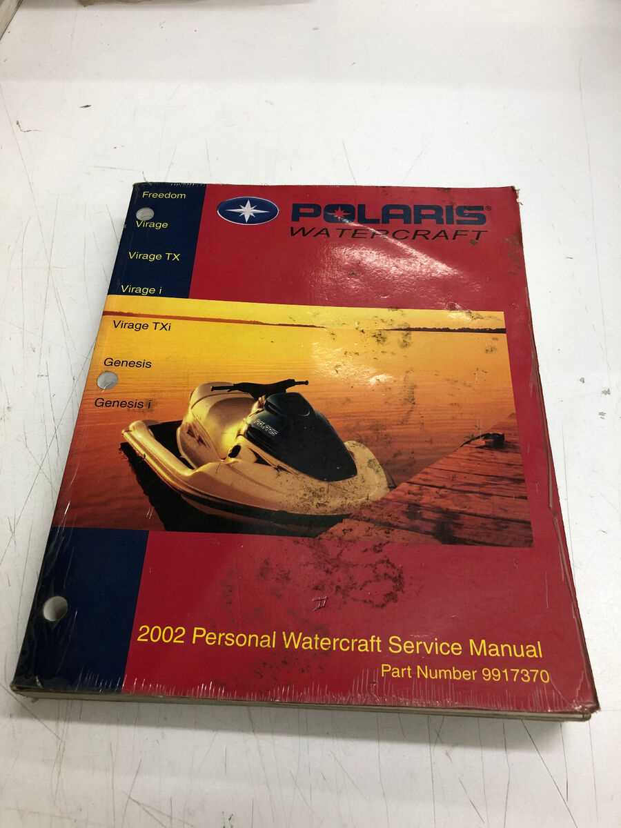 polaris jet ski repair manual