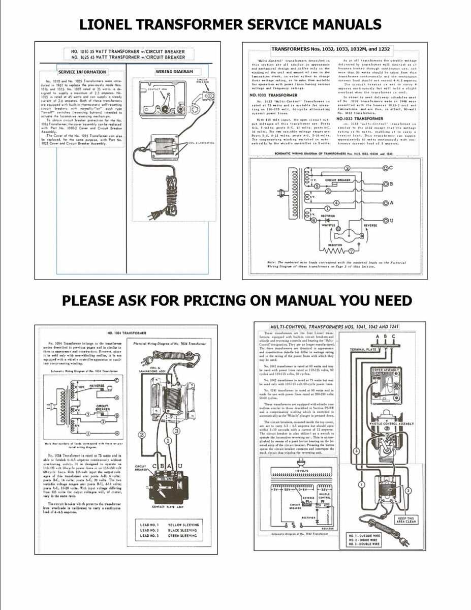 lionel zw repair manual