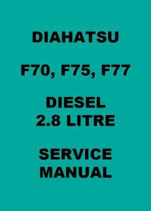 daihatsu rocky repair manual