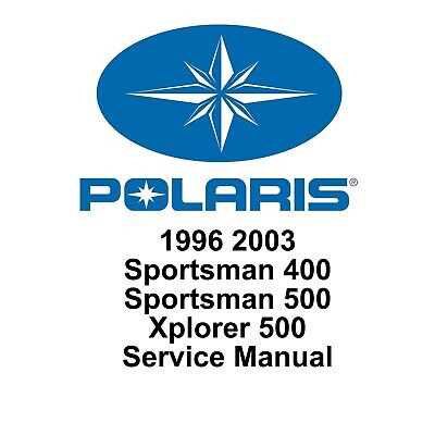 2003 polaris sportsman 500 repair manual