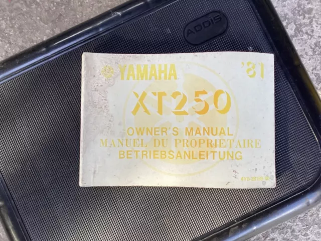 1980 yamaha xt250 repair manual