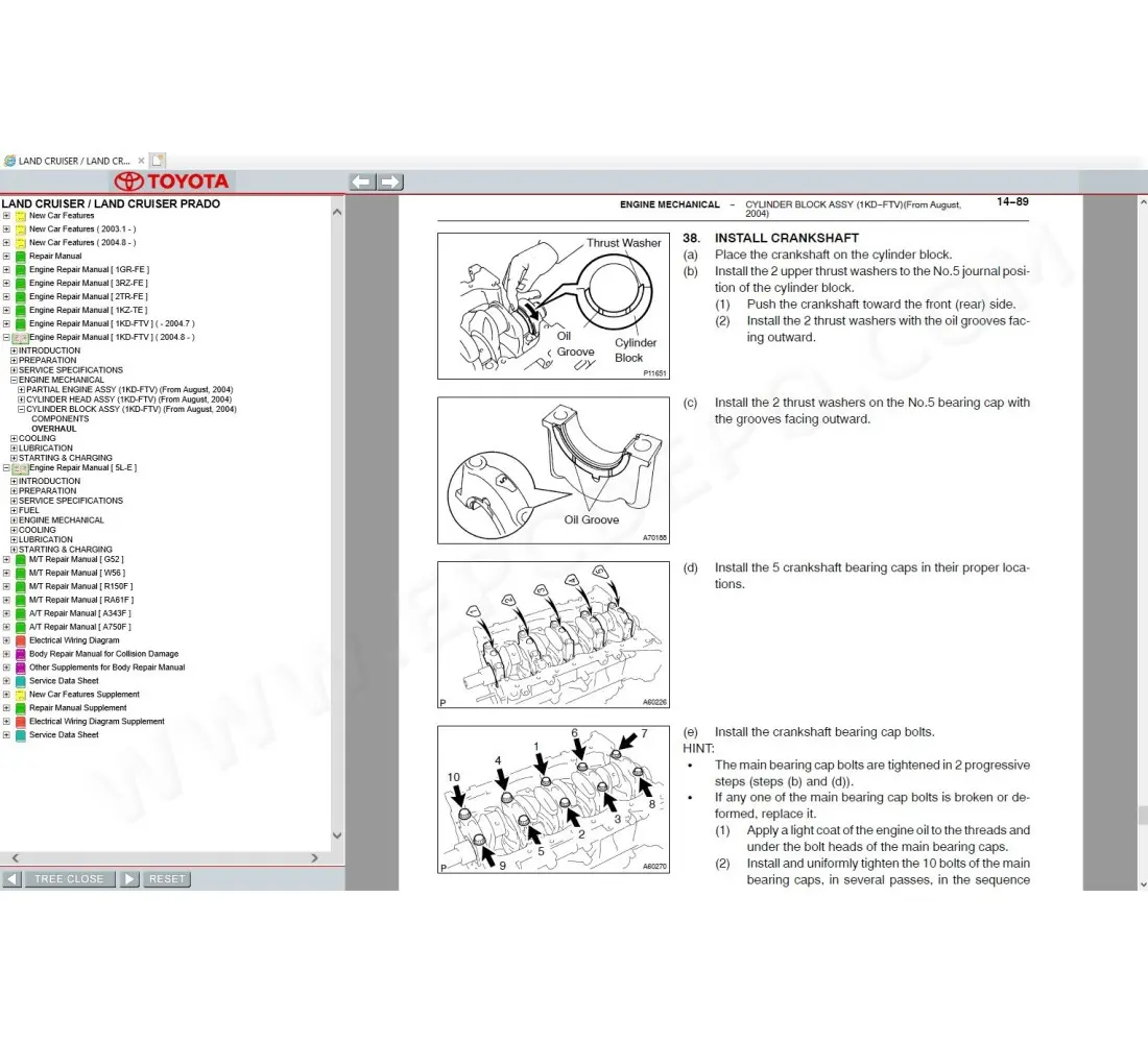 toyota prado repair manual