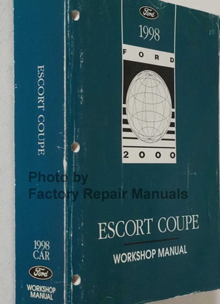 1998 ford escort zx2 repair manual