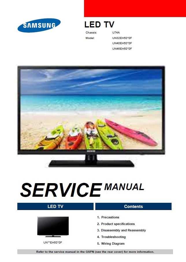 samsung smart tv repair manual