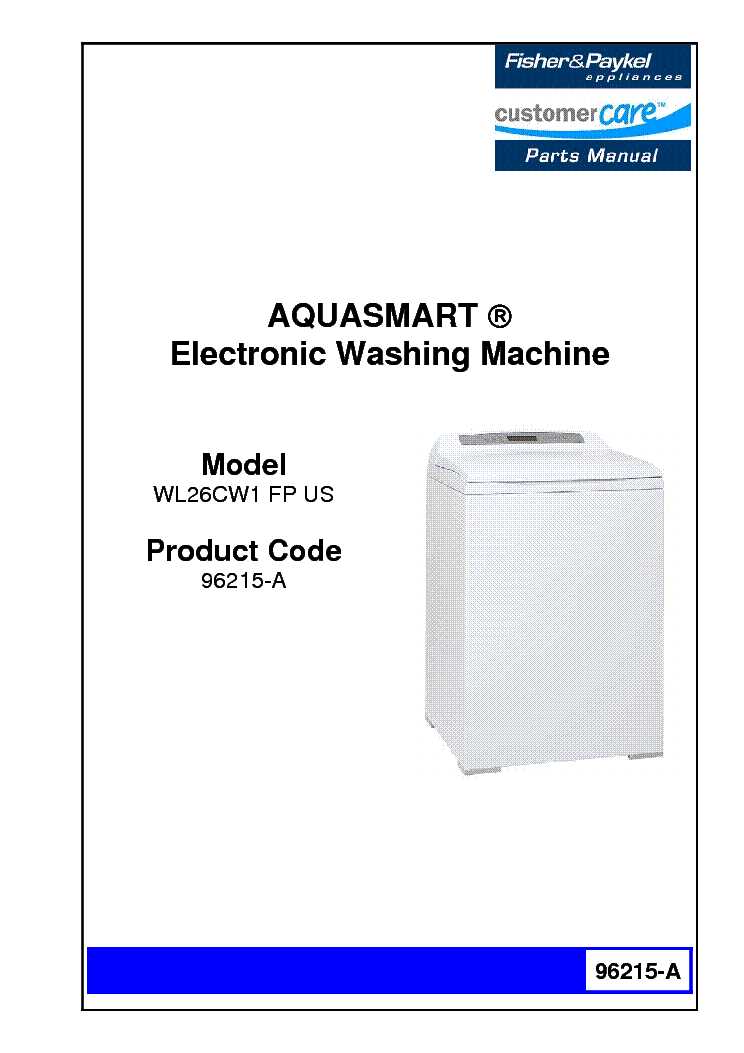 fisher & paykel ecosmart washer repair manual