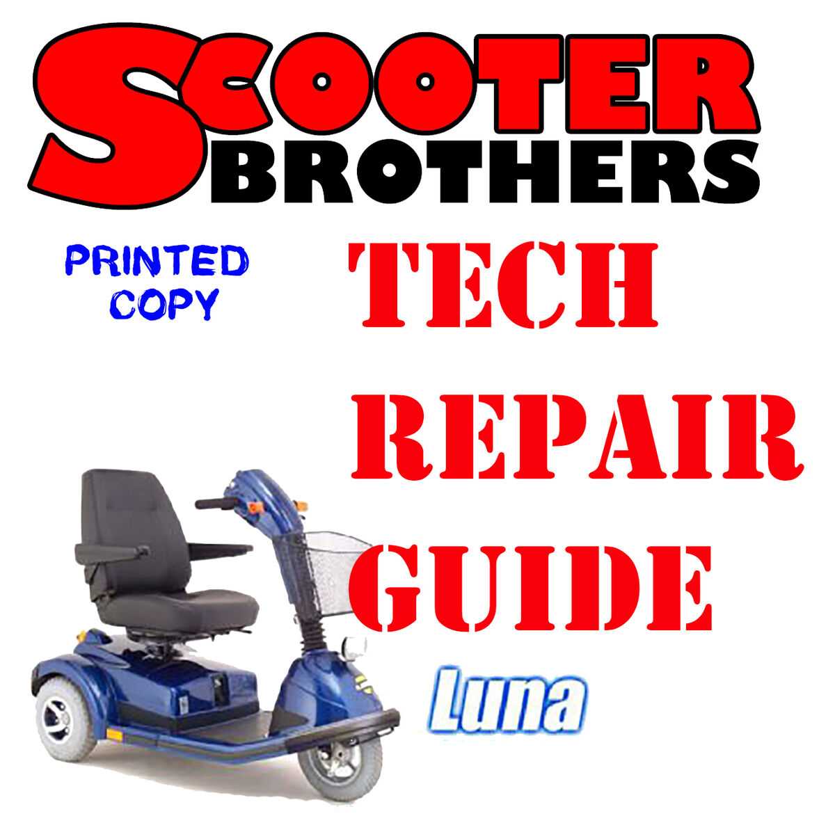 shoprider scooter repair manual