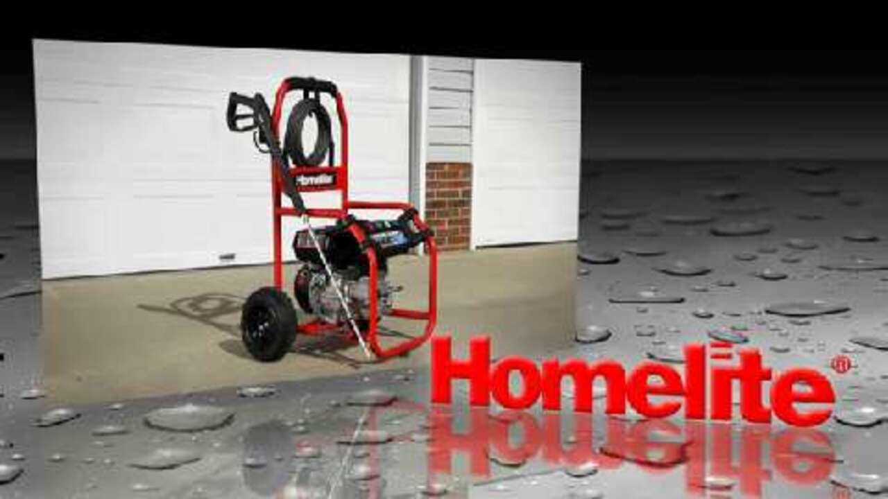 homelite 2700 psi pressure washer repair manual