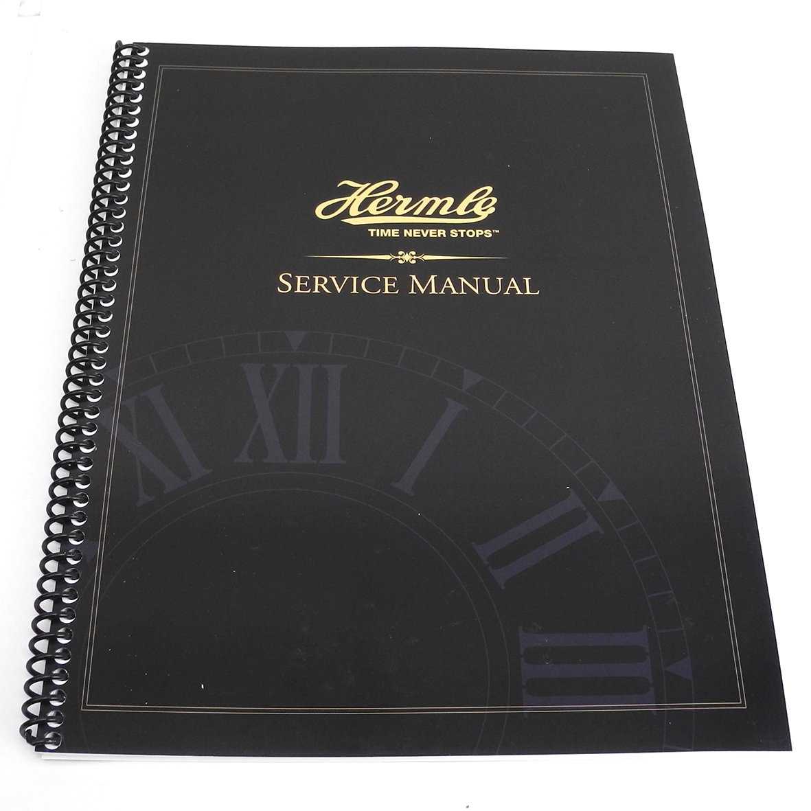 hermle clock repair manual