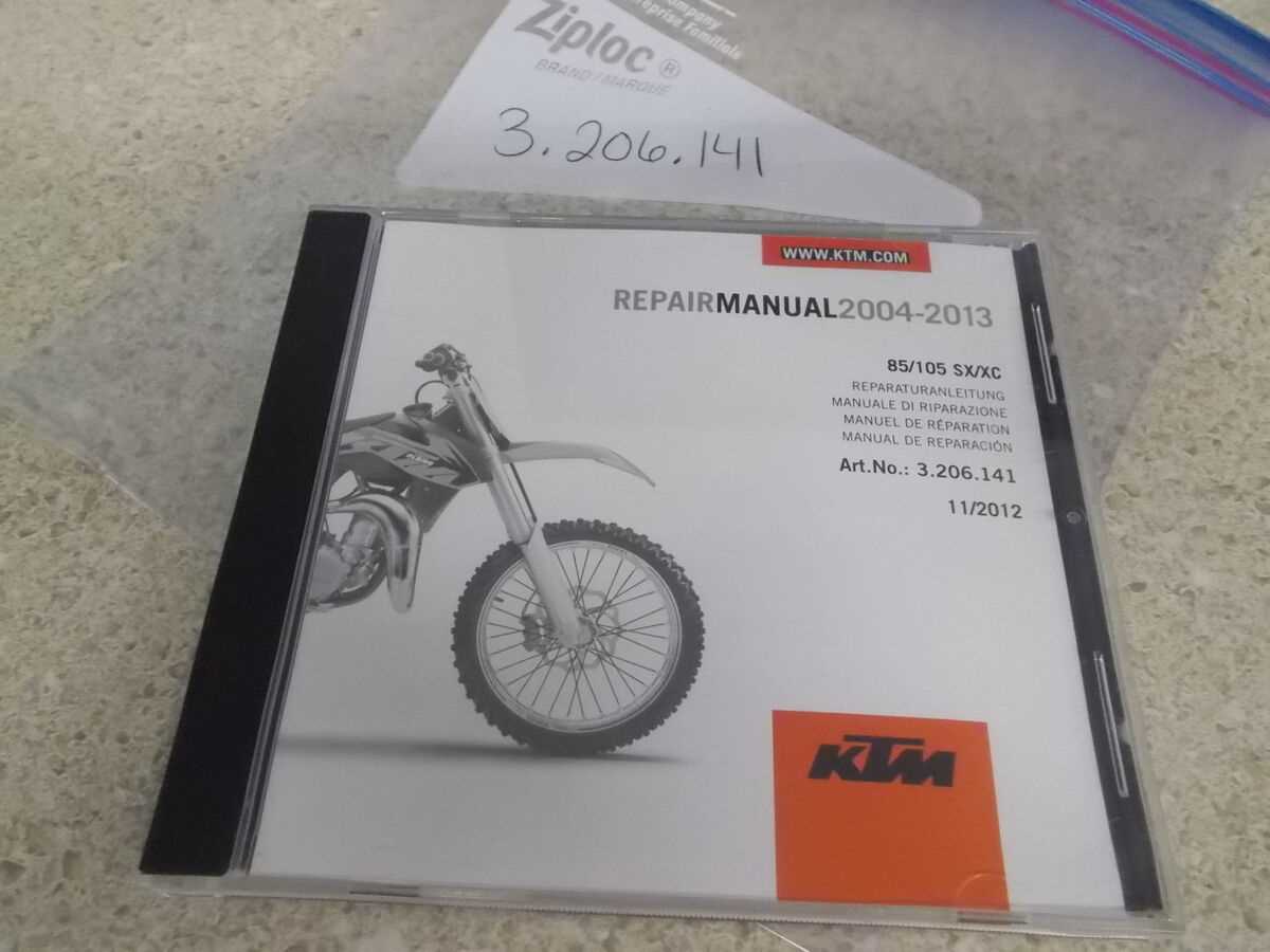 ktm 85 repair manual