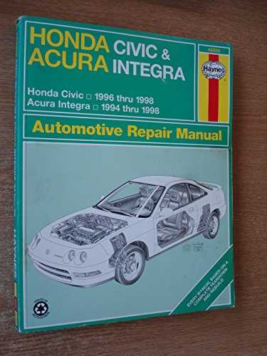 1998 acura integra repair manual