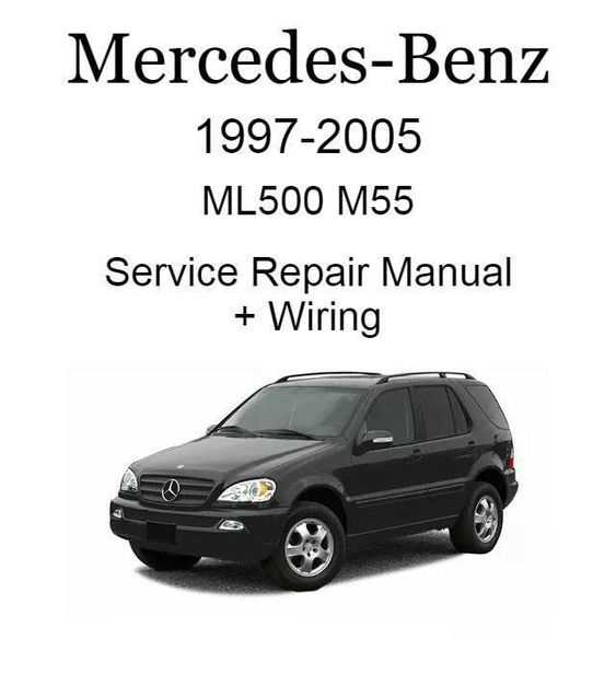 mercedes benz ml500 repair manual