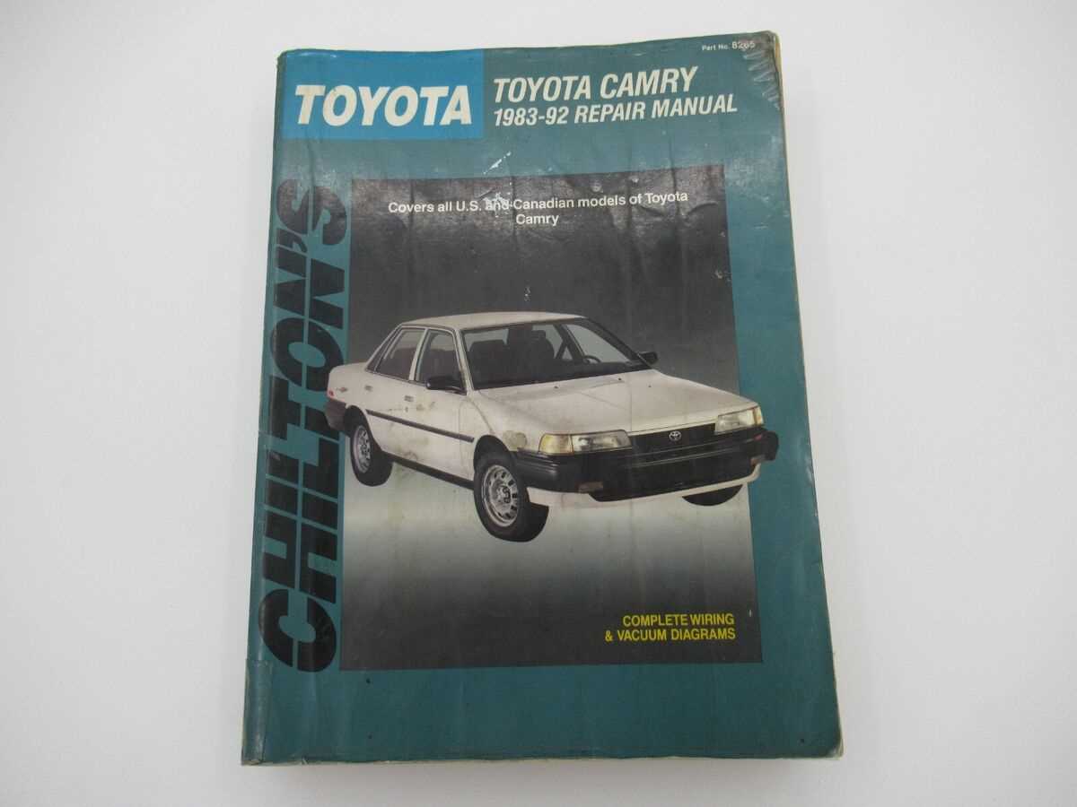 92 camry repair manual