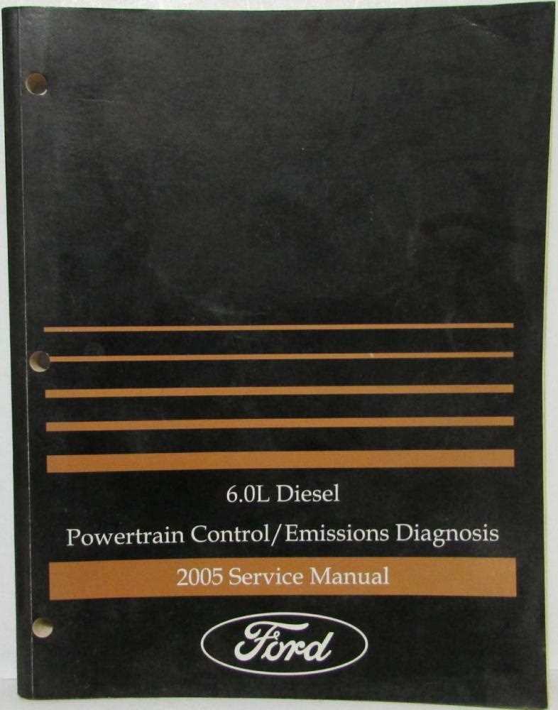 ford 6.0 diesel repair manual