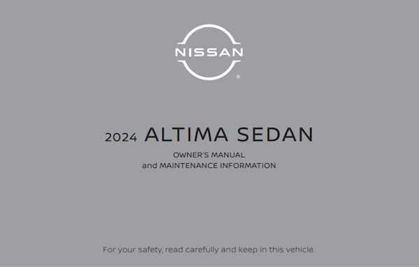 2006 nissan altima repair manual