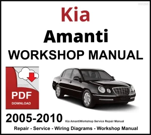 2004 kia amanti repair manual