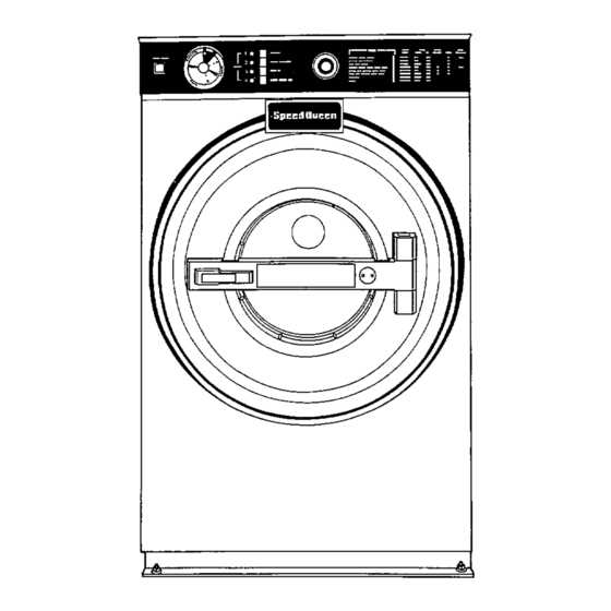 speed queen front load washer repair manual