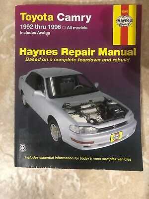 1998 toyota avalon repair manual