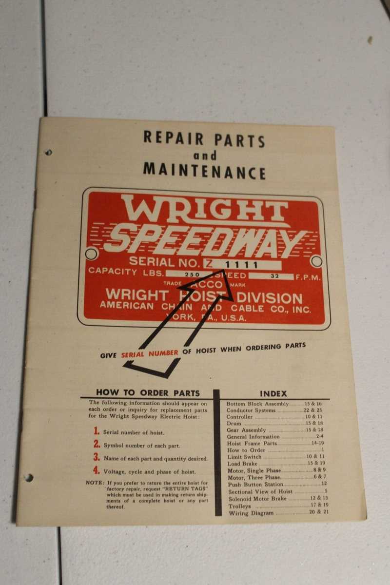 wright stander repair manual