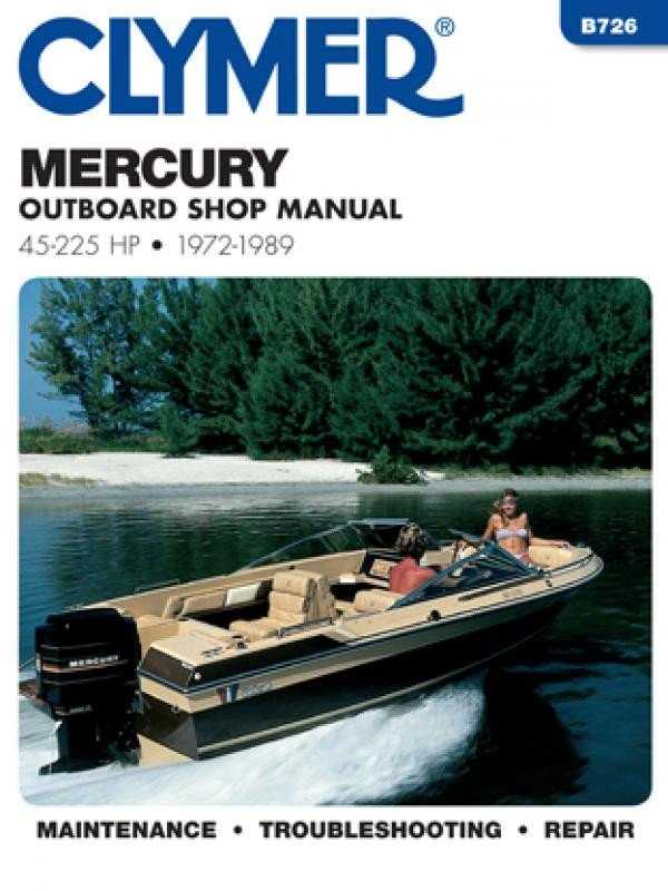 mercury outboard repair manuals