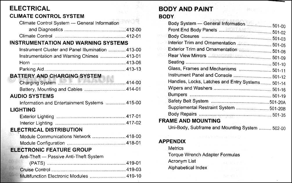 2012 ford transit connect repair manual