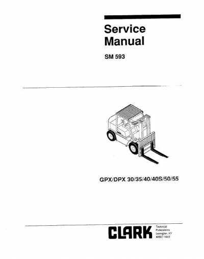 clark transmission repair manual