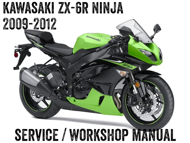 kawasaki zx6r repair manual