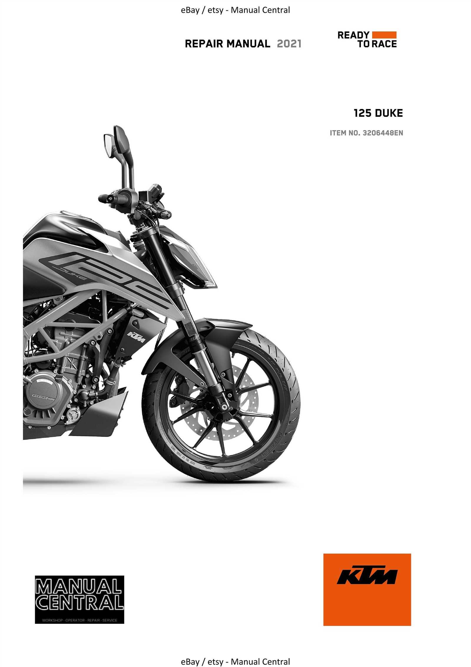 ktm service repair manual