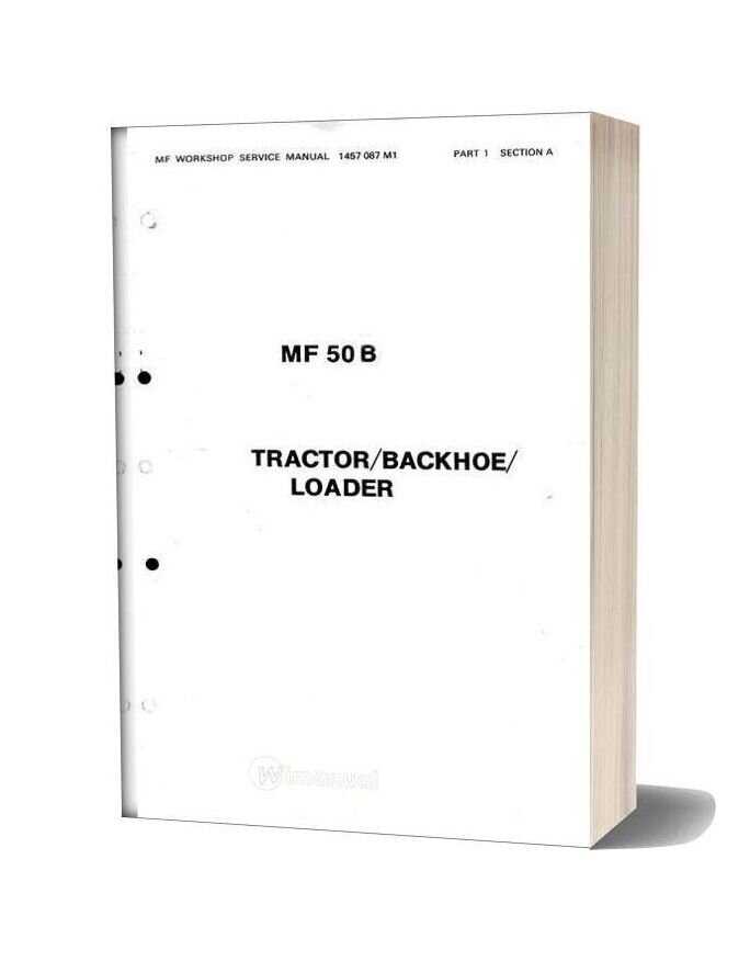 massey ferguson 50 repair manual