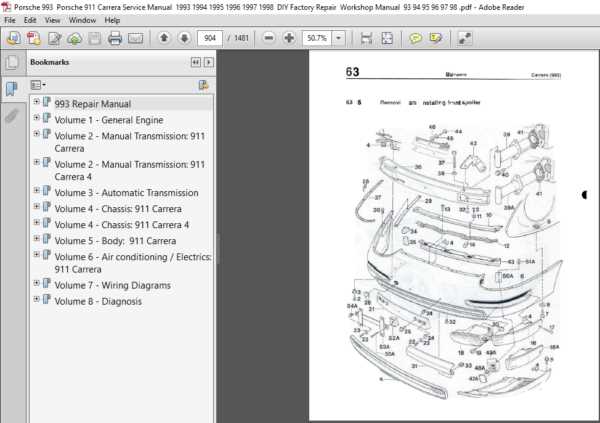 porsche 993 repair manual