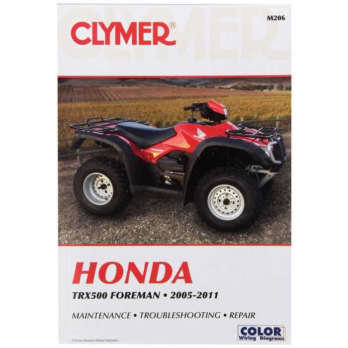 honda rubicon repair manual