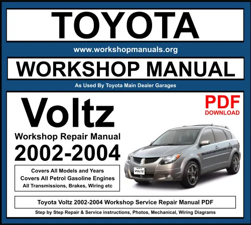 2003 toyota highlander repair manual