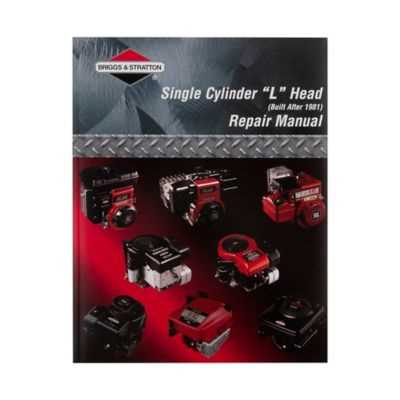 briggs and stratton repair manuals