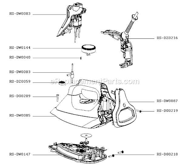 rowenta steam iron repair manual