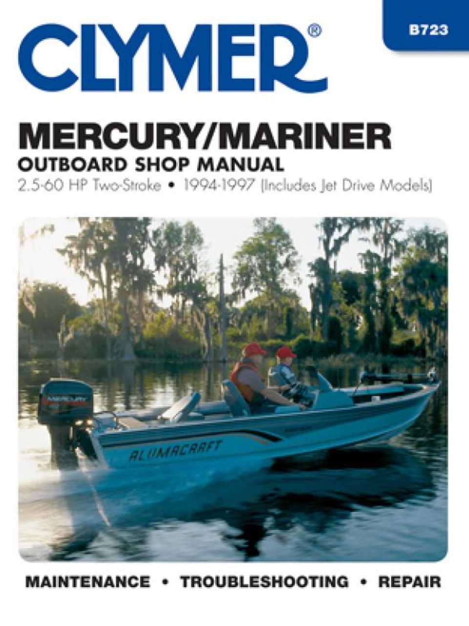 mercury 50 hp outboard repair manual