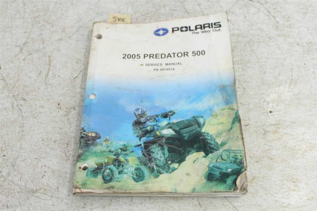 polaris predator 500 repair manual