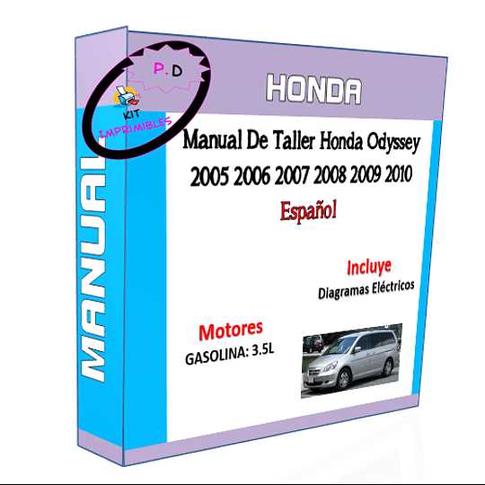 2007 honda odyssey repair manual