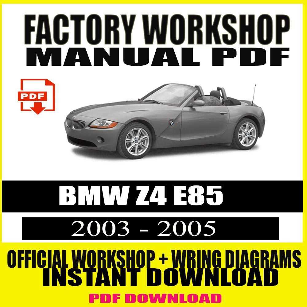 2004 bmw z4 repair manual