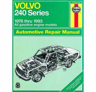 volvo 240 repair manual