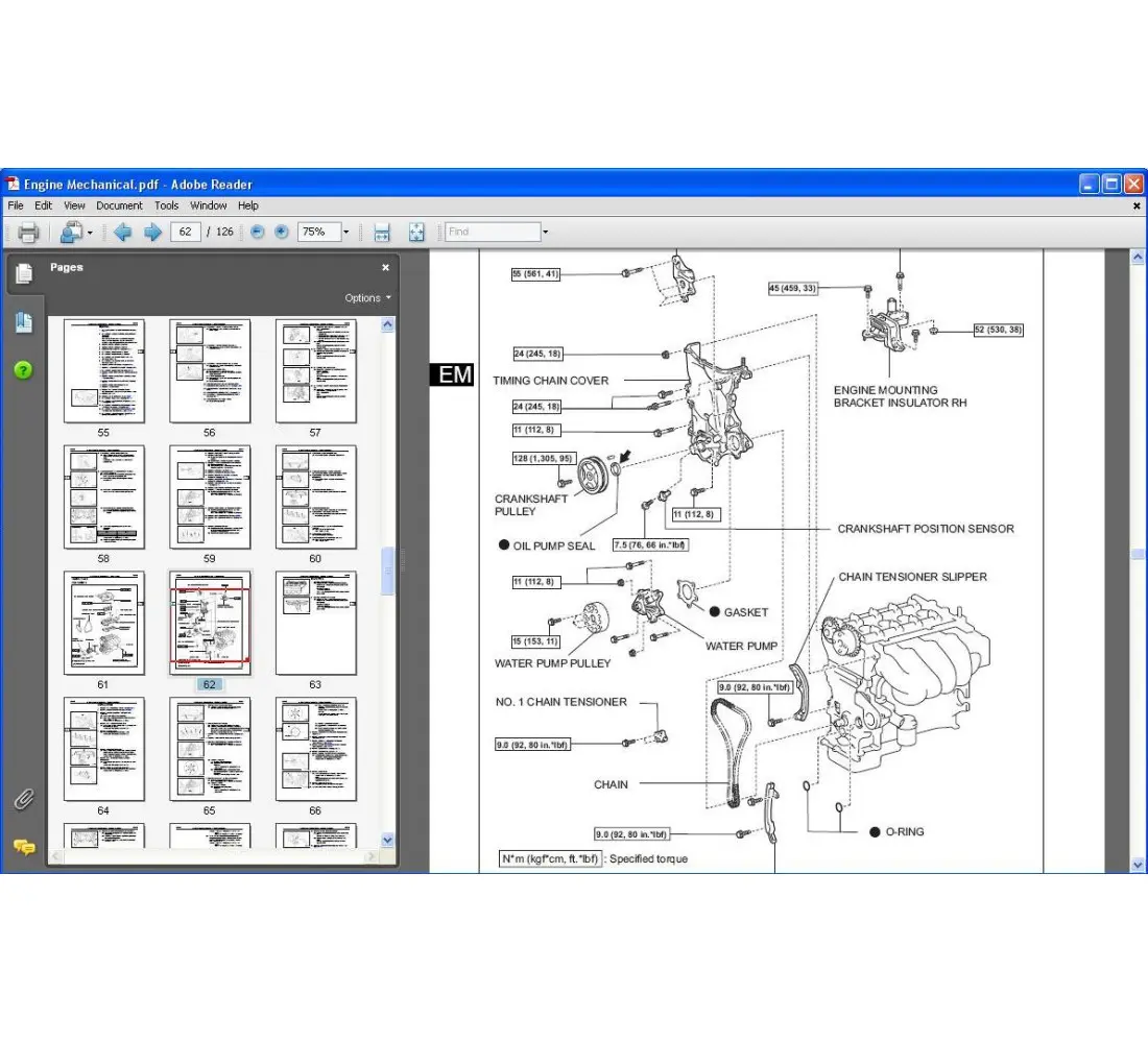 scion xb repair manual