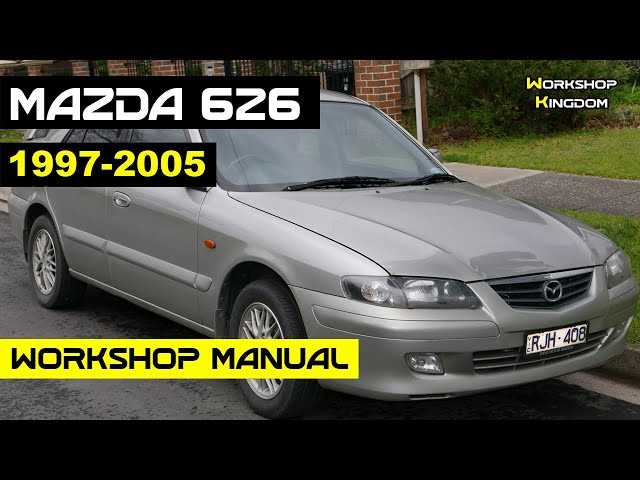 2000 mazda 626 repair manual